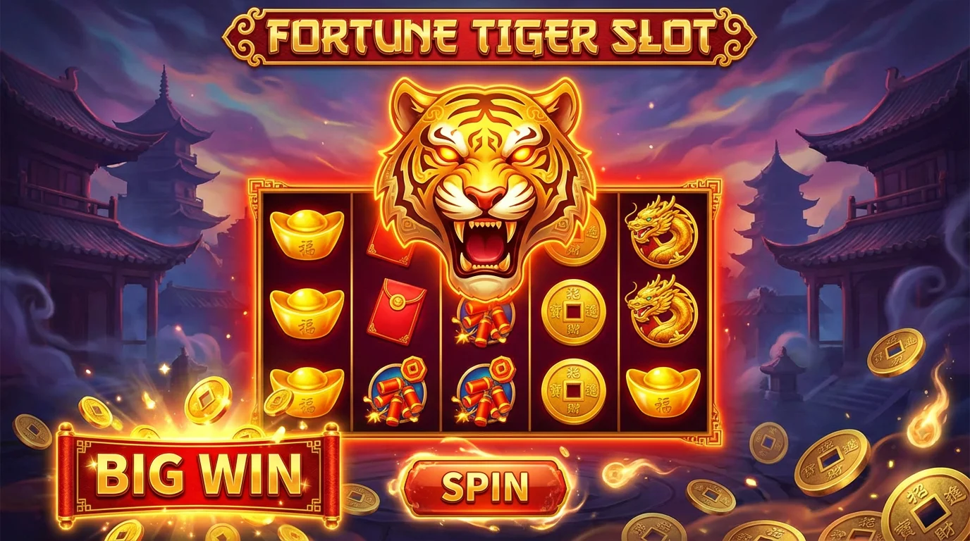 Fortune Tiger slot con tigre dorado