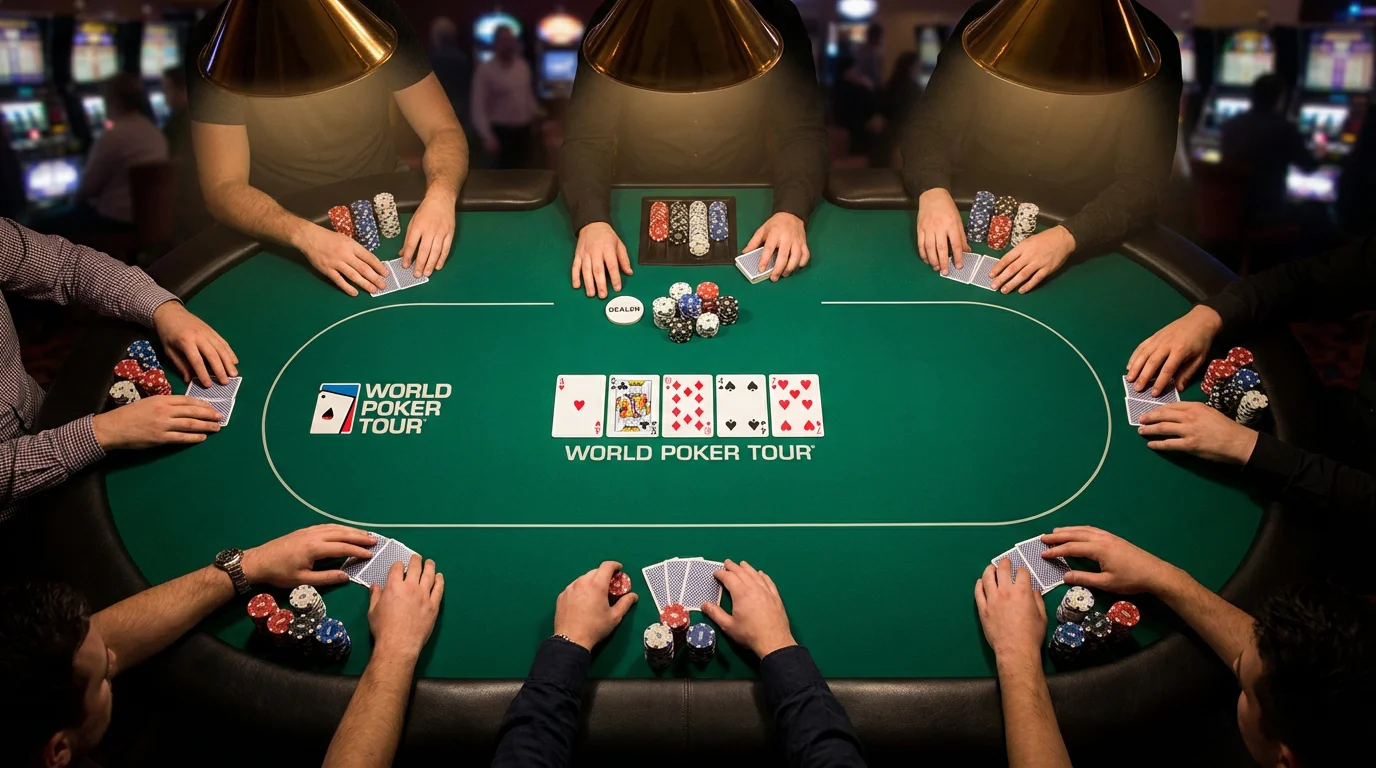 Mesa de póker Texas Holdem profesional